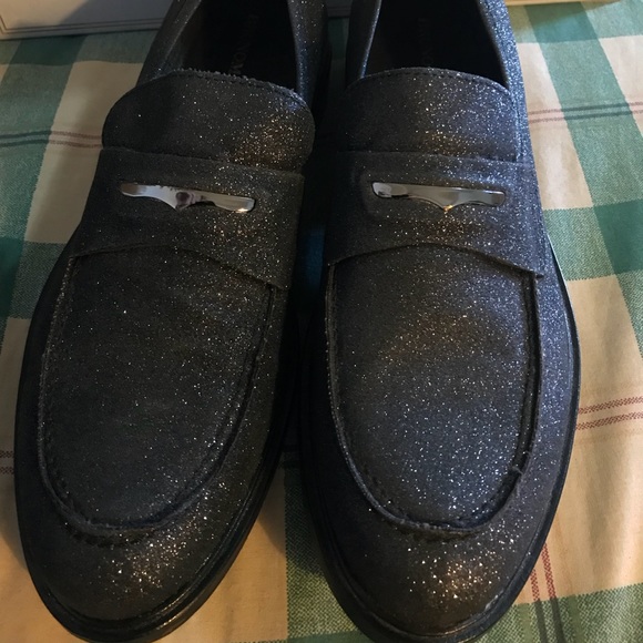 Bruno Magli Man’s Glitter Penny Loafer NIB Size 8 main image 6